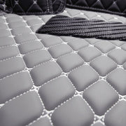 Gray Stitching Custom Heavy Duty, Universal Fit Floor Mats for Cars, SUVs, and Trucks