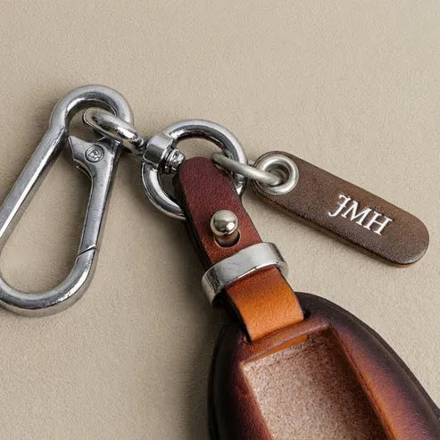 Premium Leather Key Fob for Infiniti