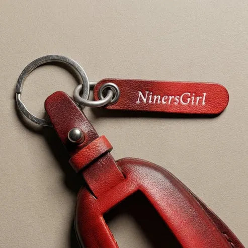 Premium Leather Key Fob for Infiniti