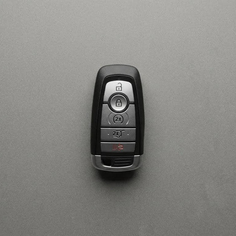 Premium Leather Key Fob for Lincoln