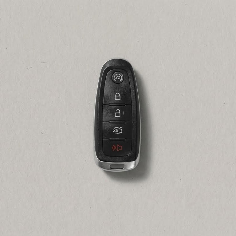 Premium Leather Key Fob for Lincoln