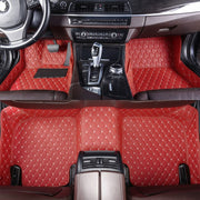 Red Stitching Custom Heavy Duty, Universal Fit Floor Mats for Cars, SUVs, and Trucks