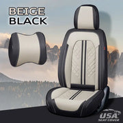 Zetas 2023 Full Set Universal Breathable Waterproof Vehicle Leather Cover For Cars Suv Pick-Up Truck