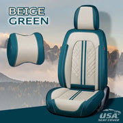 Zetas 2023 Full Set Universal Breathable Waterproof Vehicle Leather Cover For Cars Suv Pick-Up Truck