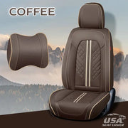 Zetas 2023 Full Set Universal Breathable Waterproof Vehicle Leather Cover For Cars Suv Pick-Up Truck